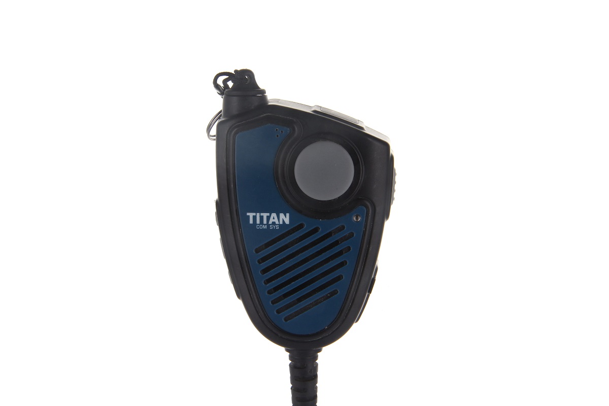 TITAN Lautsprechermikrofon MM20 mit Hirose Stecker passend für STP8000er, STP9000er-Serie, SC20, SC21