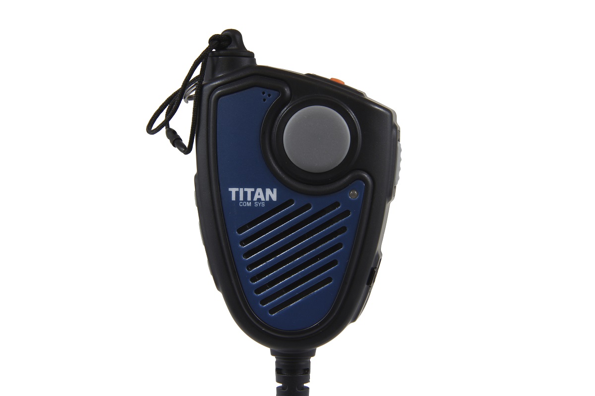 TITAN Lautsprechermikrofon MMW20 mit Nexus 01 und PTT-Modul passend für Sepura ST9000, SC20