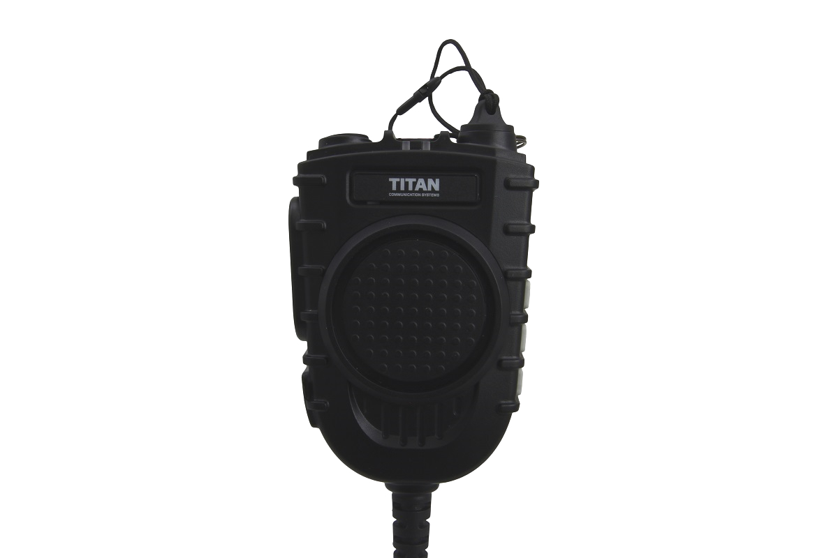 TITAN Lautsprechermikrofon MM50-TAC mit ODU Buchse passend für Motorola DP4400(e), DP4800(e)