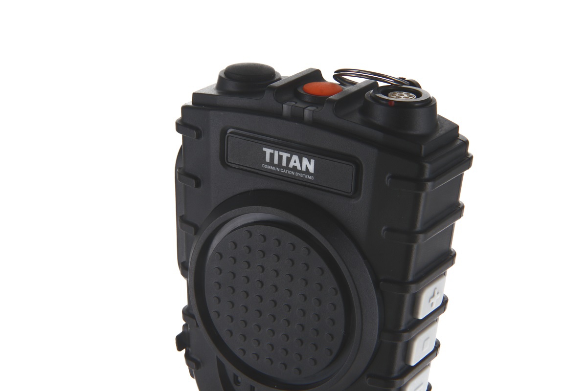 TITAN Lautsprechermikrofon MM50-TAC2 mit ODU Buchse passend für zwei Motorola MXP600, R7