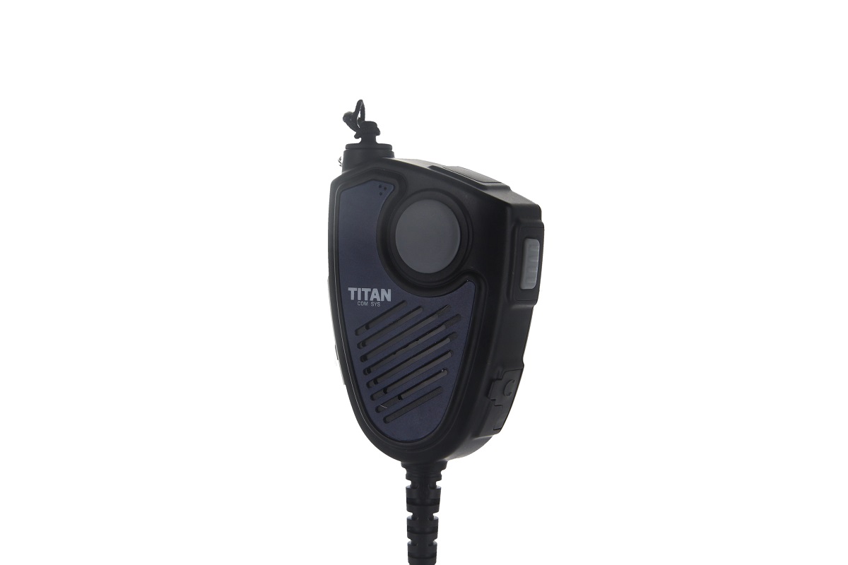 TITAN Lautsprechermikrofon MMW20 mit Nexus 02 PTT-Modul passend für Motorola DP3400/ DP4000