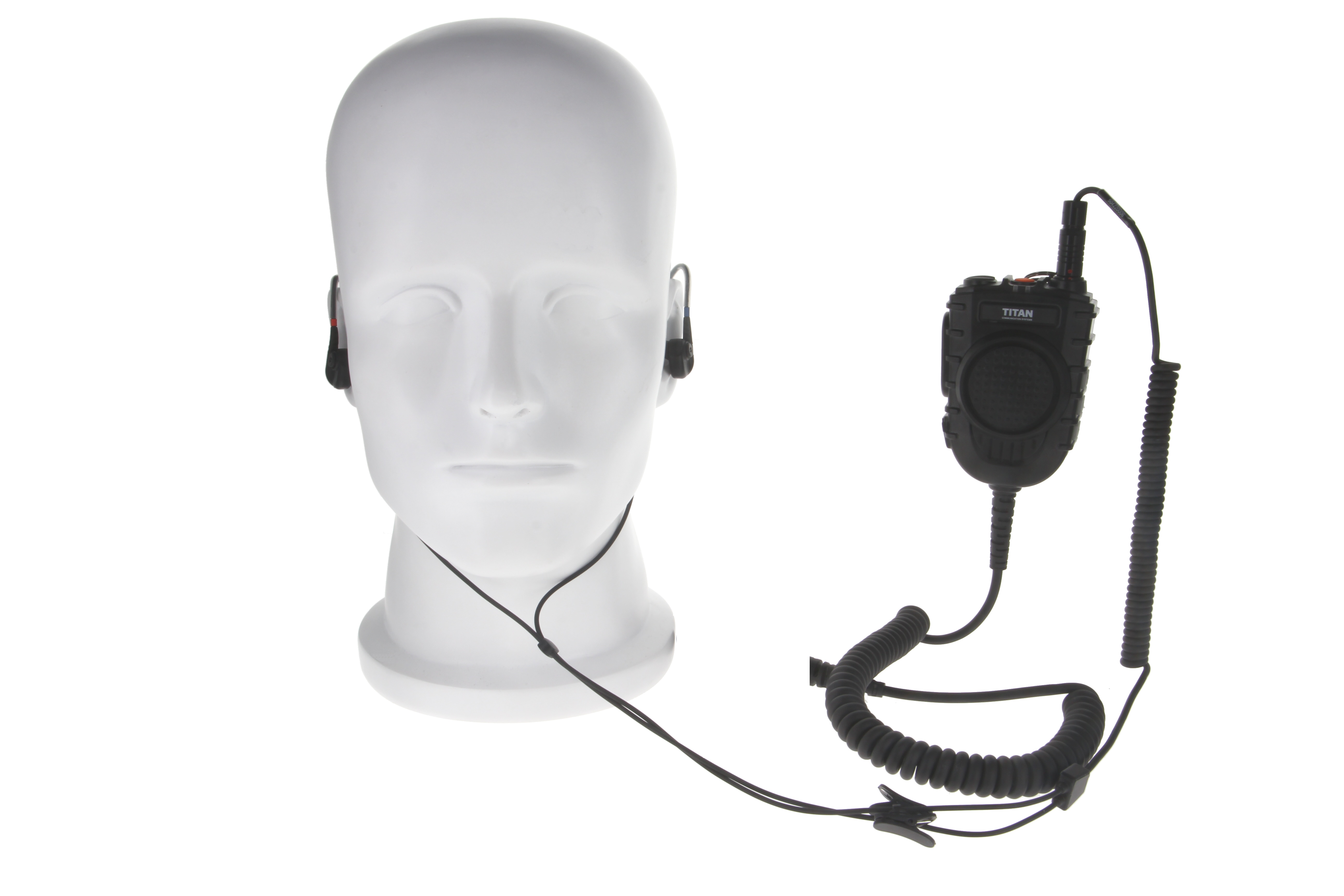 TITAN Lautsprechermikrofon MM50-TAC mit ODU Buchse passend für Motorola GP340/ GP360